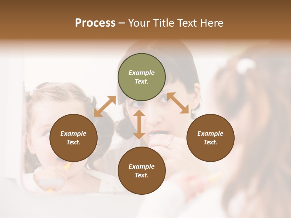 Mouth Reflexion Adorable PowerPoint Template