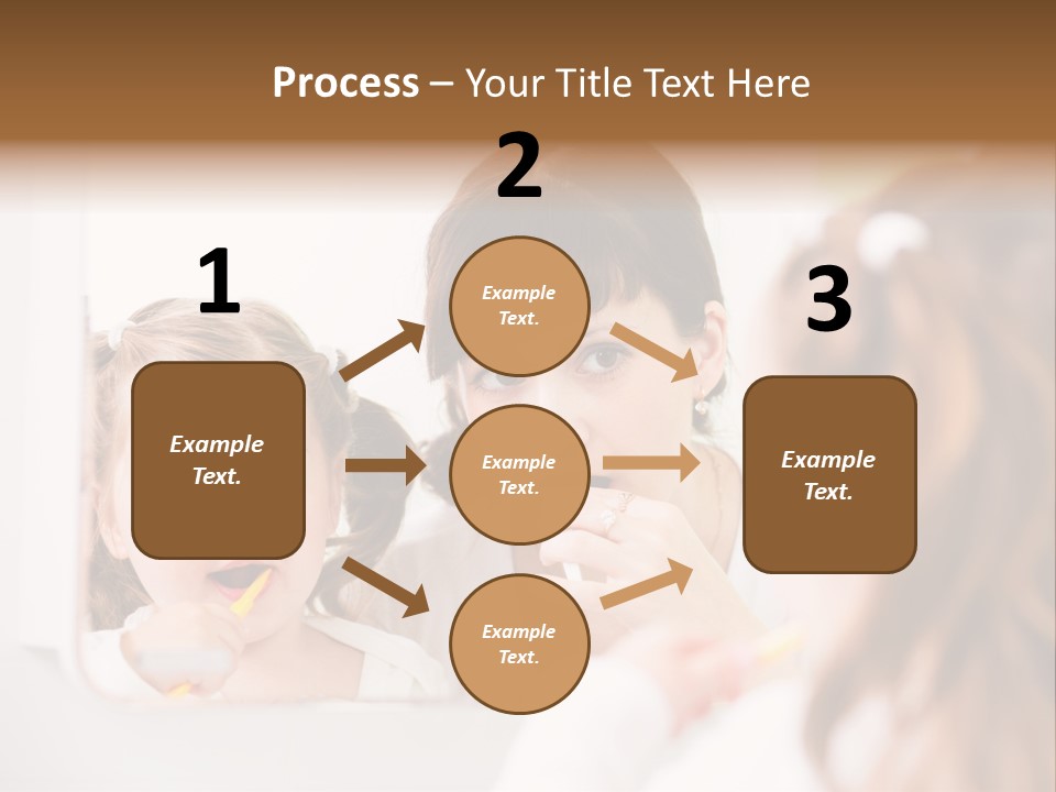 Mouth Reflexion Adorable PowerPoint Template