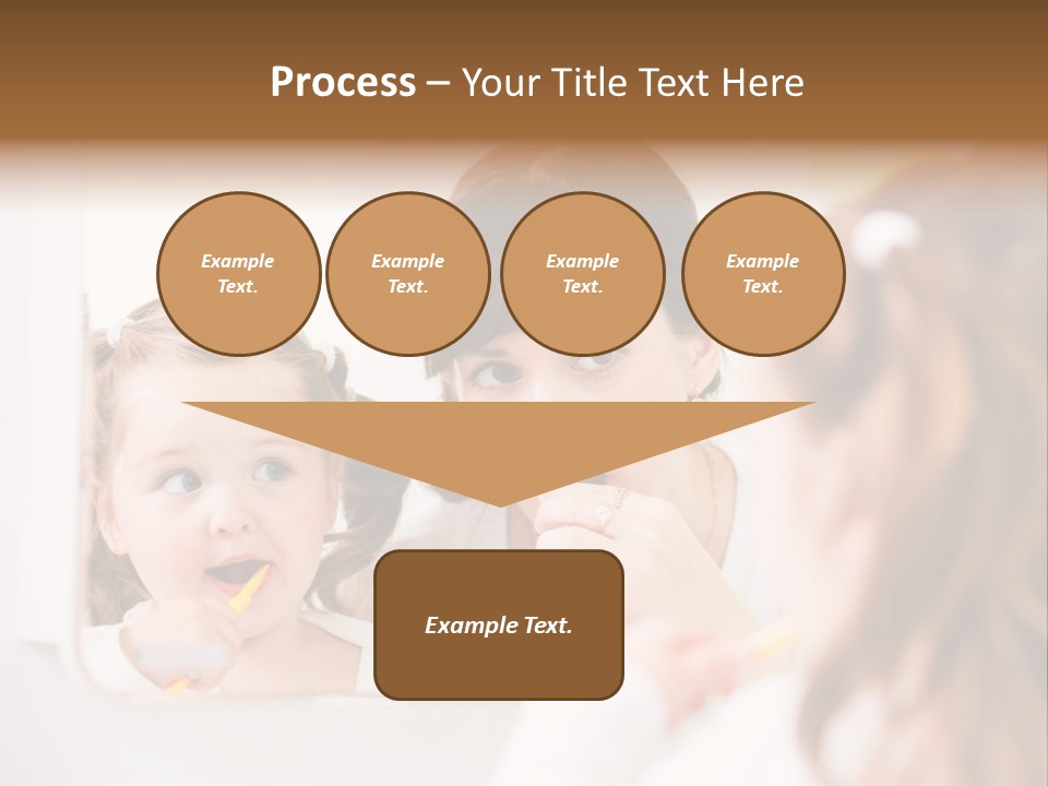 Mouth Reflexion Adorable PowerPoint Template