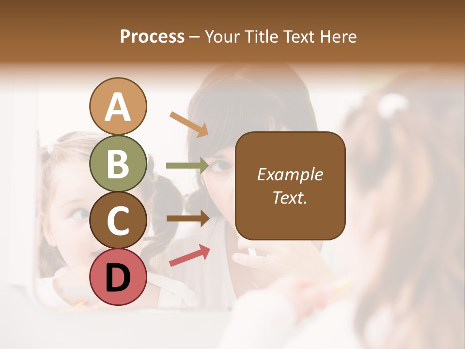 Mouth Reflexion Adorable PowerPoint Template