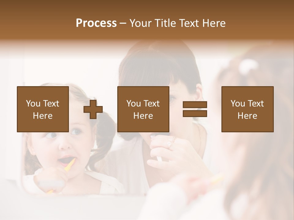 Mouth Reflexion Adorable PowerPoint Template