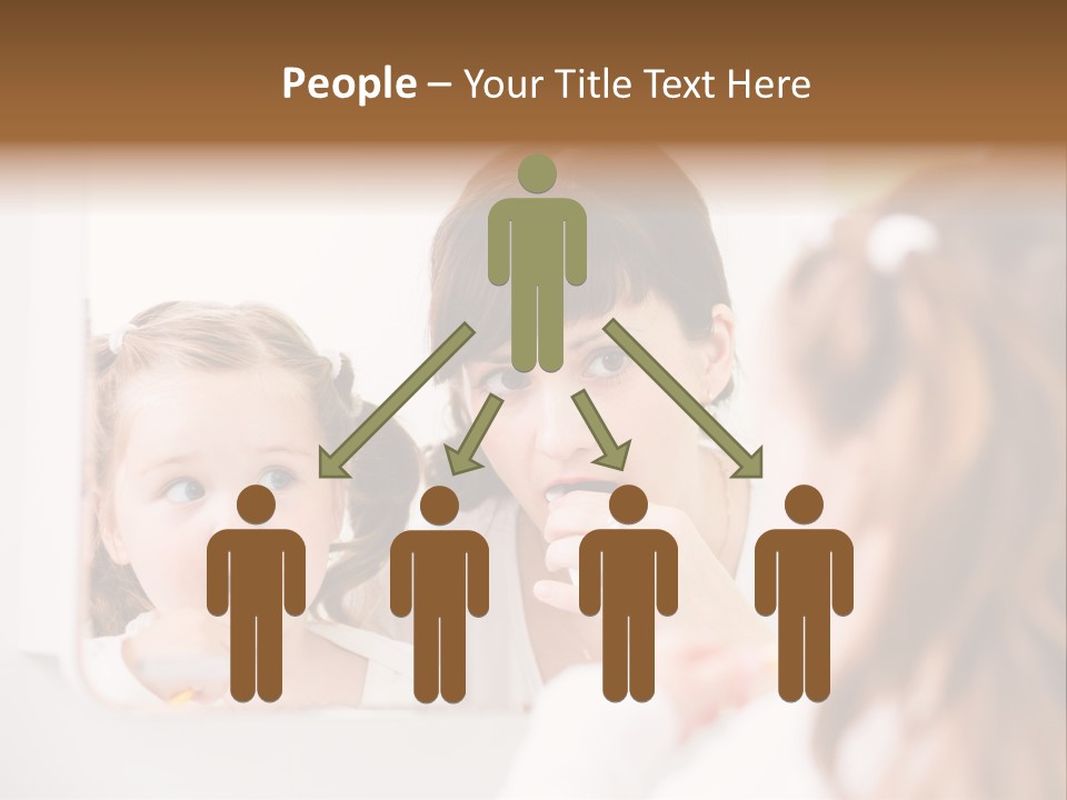 Mouth Reflexion Adorable PowerPoint Template