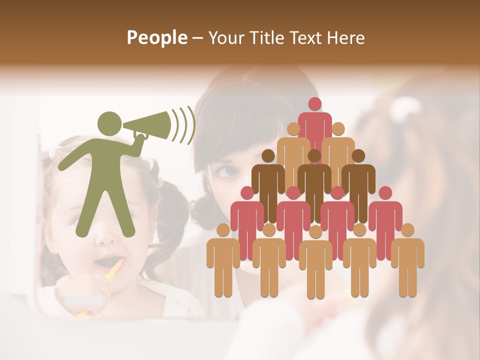 Mouth Reflexion Adorable PowerPoint Template