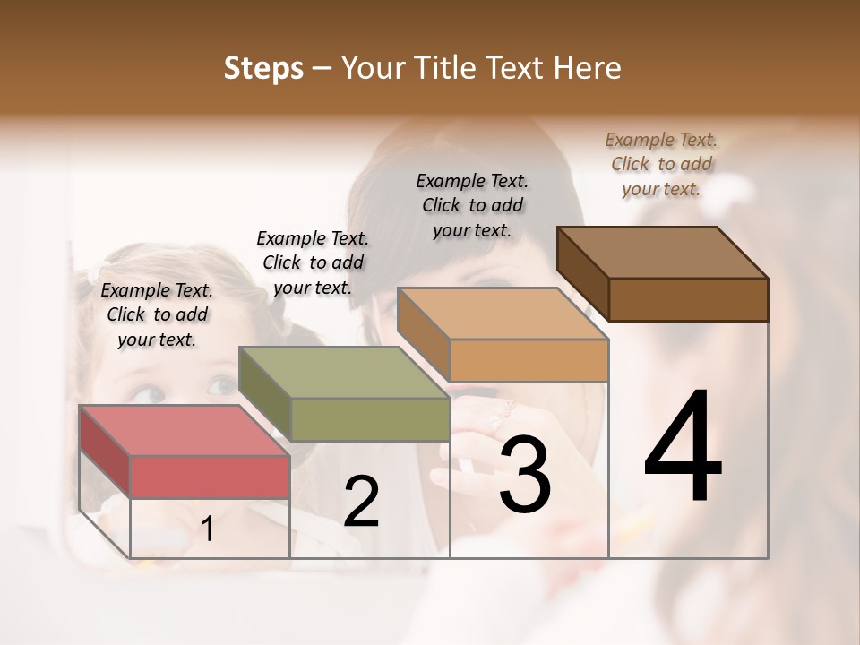 Mouth Reflexion Adorable PowerPoint Template