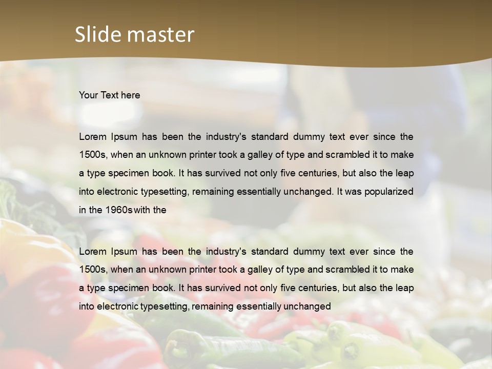 Sale Caucasian Nature PowerPoint Template