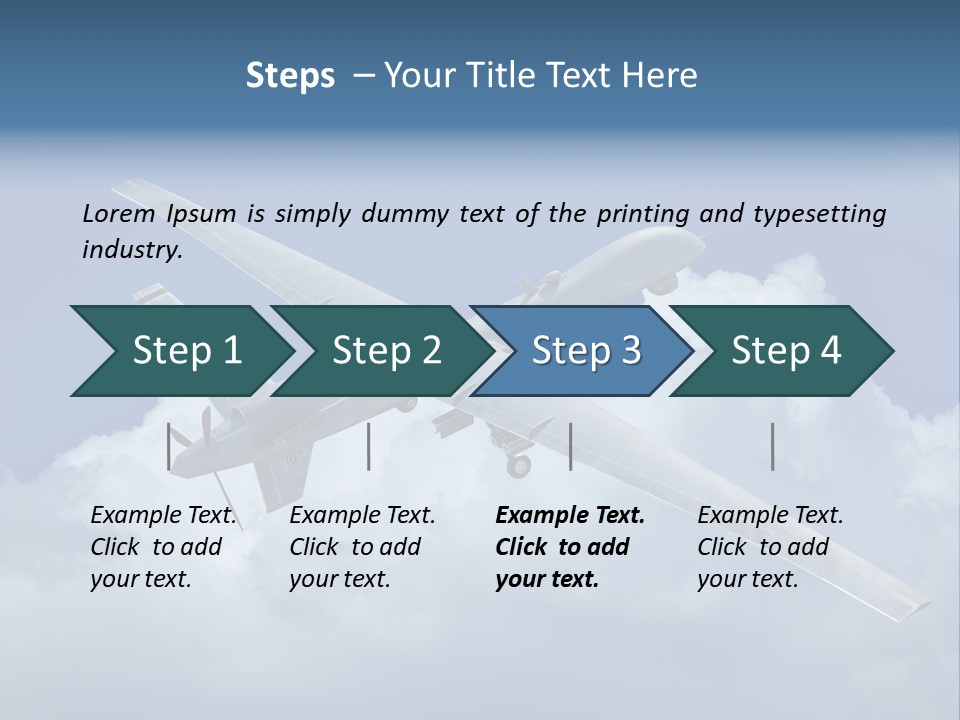 Defense Transport Attack PowerPoint Template
