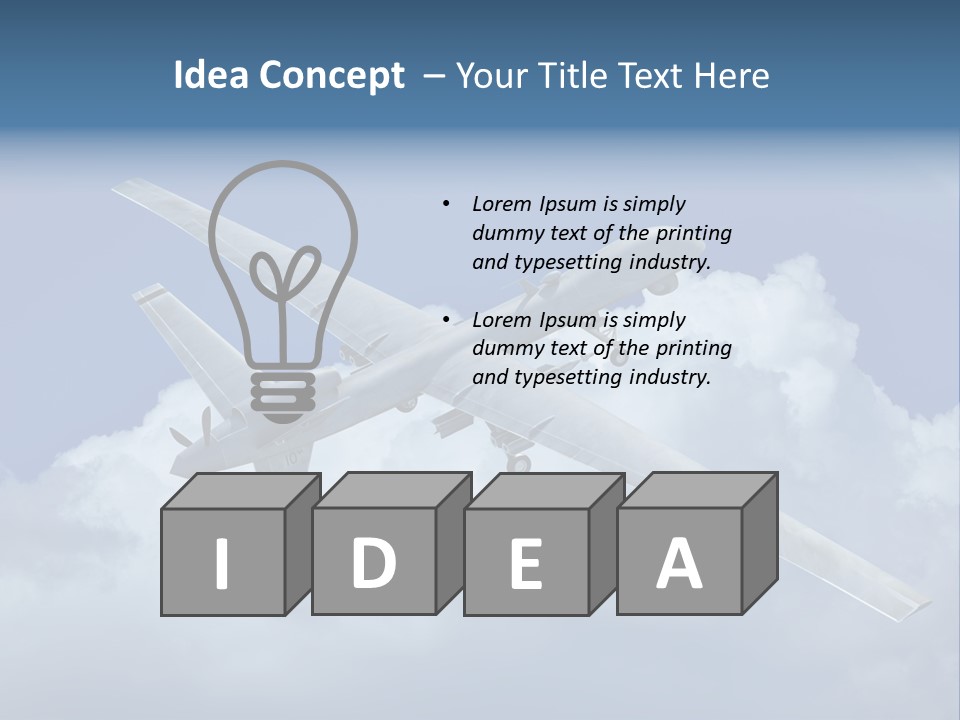 Defense Transport Attack PowerPoint Template