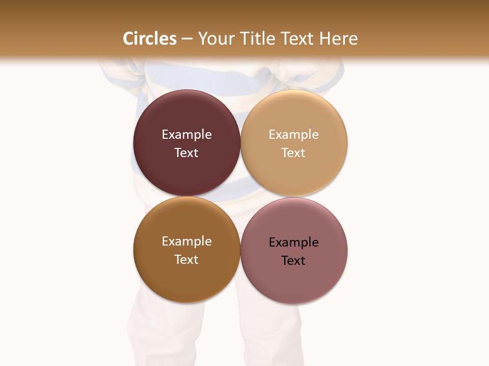 A Little Boy In A Santa Hat Is Holding A Sign PowerPoint Template