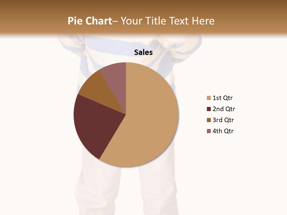 A Little Boy In A Santa Hat Is Holding A Sign PowerPoint Template