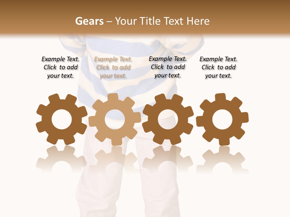 A Little Boy In A Santa Hat Is Holding A Sign PowerPoint Template