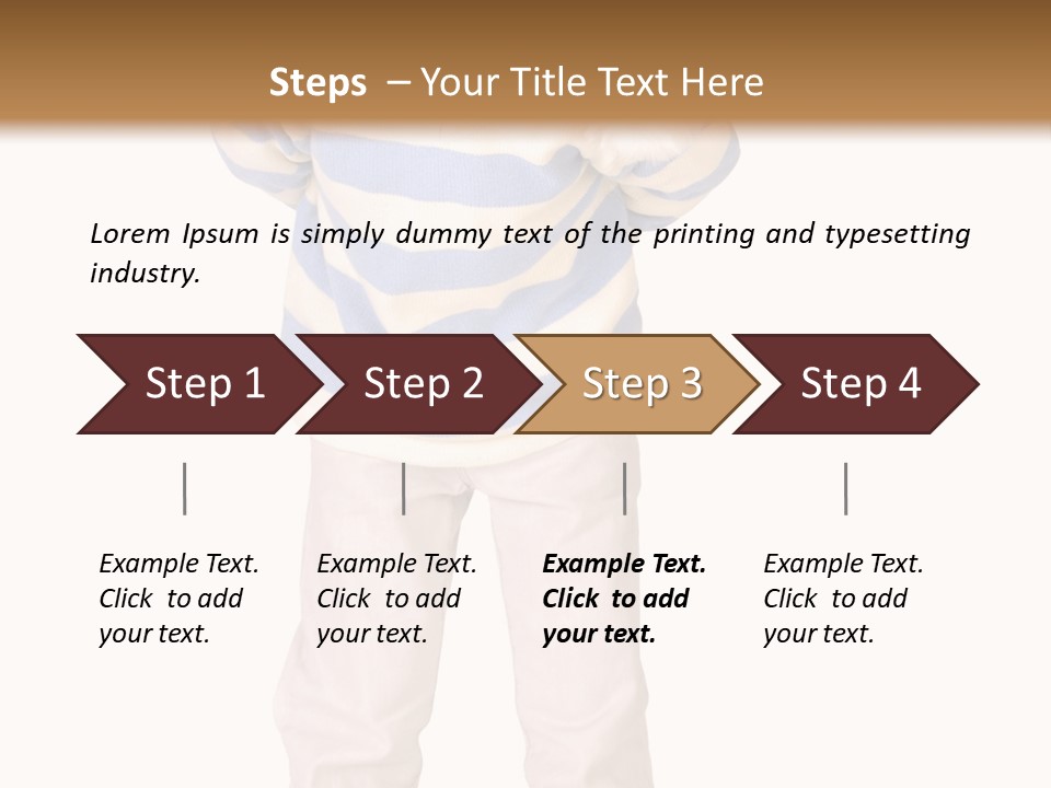 A Little Boy In A Santa Hat Is Holding A Sign PowerPoint Template
