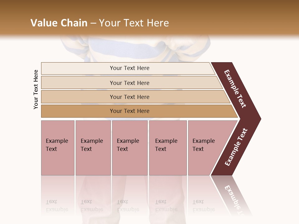 A Little Boy In A Santa Hat Is Holding A Sign PowerPoint Template