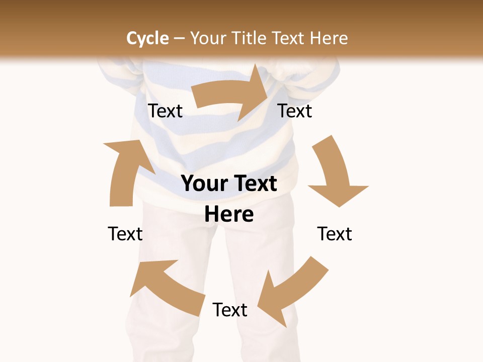 A Little Boy In A Santa Hat Is Holding A Sign PowerPoint Template