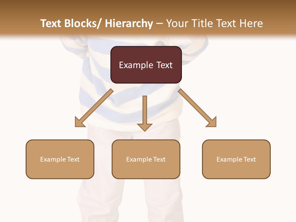 A Little Boy In A Santa Hat Is Holding A Sign PowerPoint Template