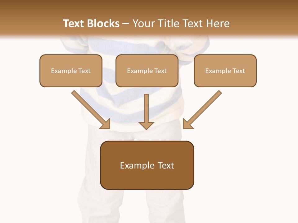 A Little Boy In A Santa Hat Is Holding A Sign PowerPoint Template