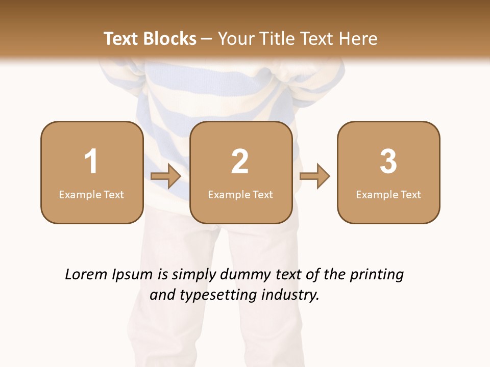 A Little Boy In A Santa Hat Is Holding A Sign PowerPoint Template