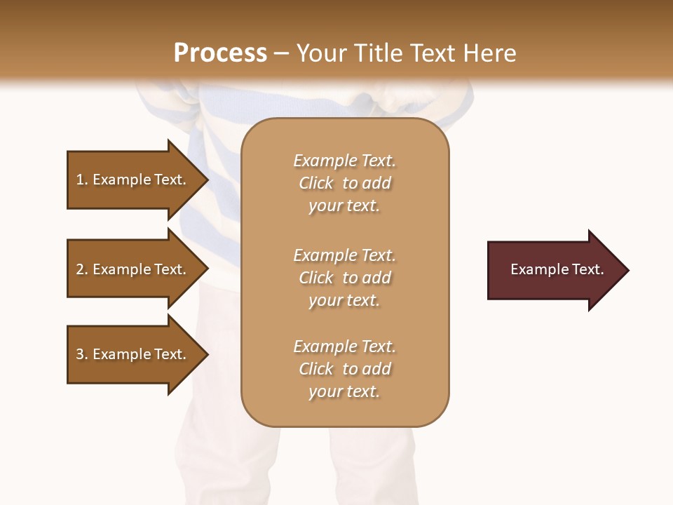 A Little Boy In A Santa Hat Is Holding A Sign PowerPoint Template