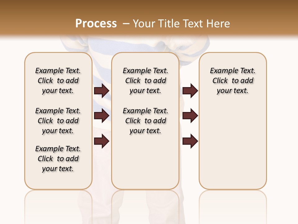 A Little Boy In A Santa Hat Is Holding A Sign PowerPoint Template