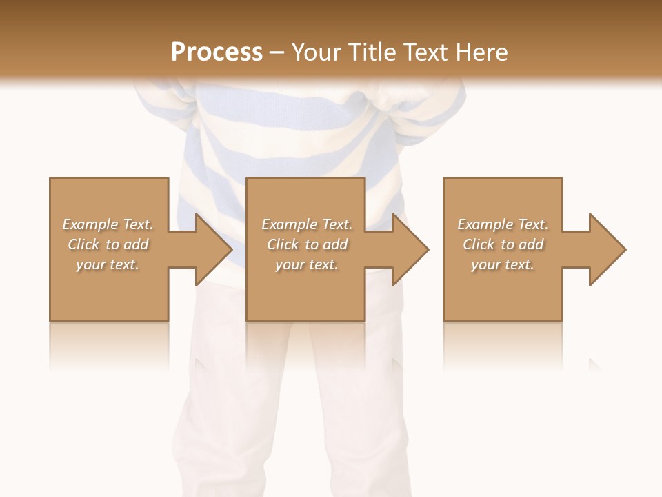 A Little Boy In A Santa Hat Is Holding A Sign PowerPoint Template