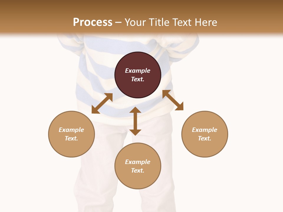 A Little Boy In A Santa Hat Is Holding A Sign PowerPoint Template