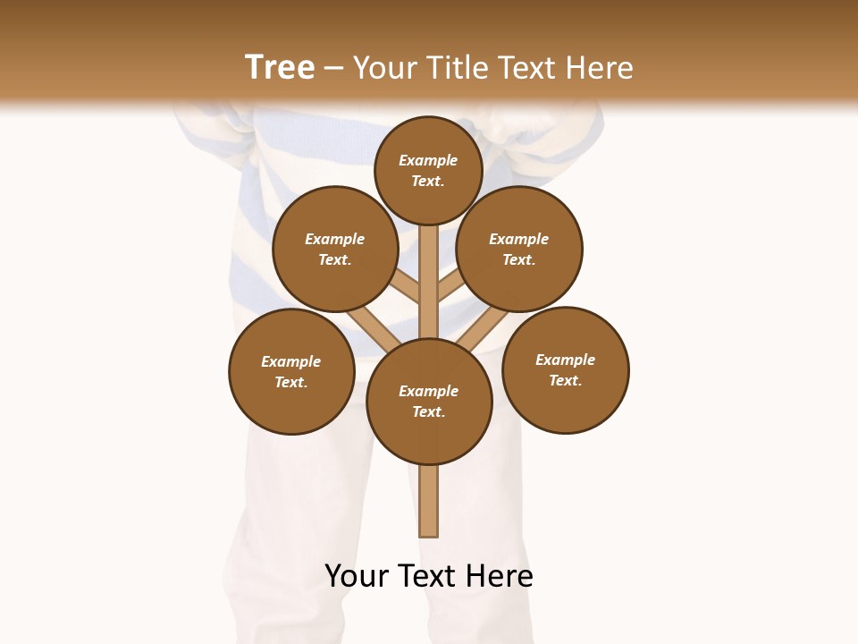 A Little Boy In A Santa Hat Is Holding A Sign PowerPoint Template