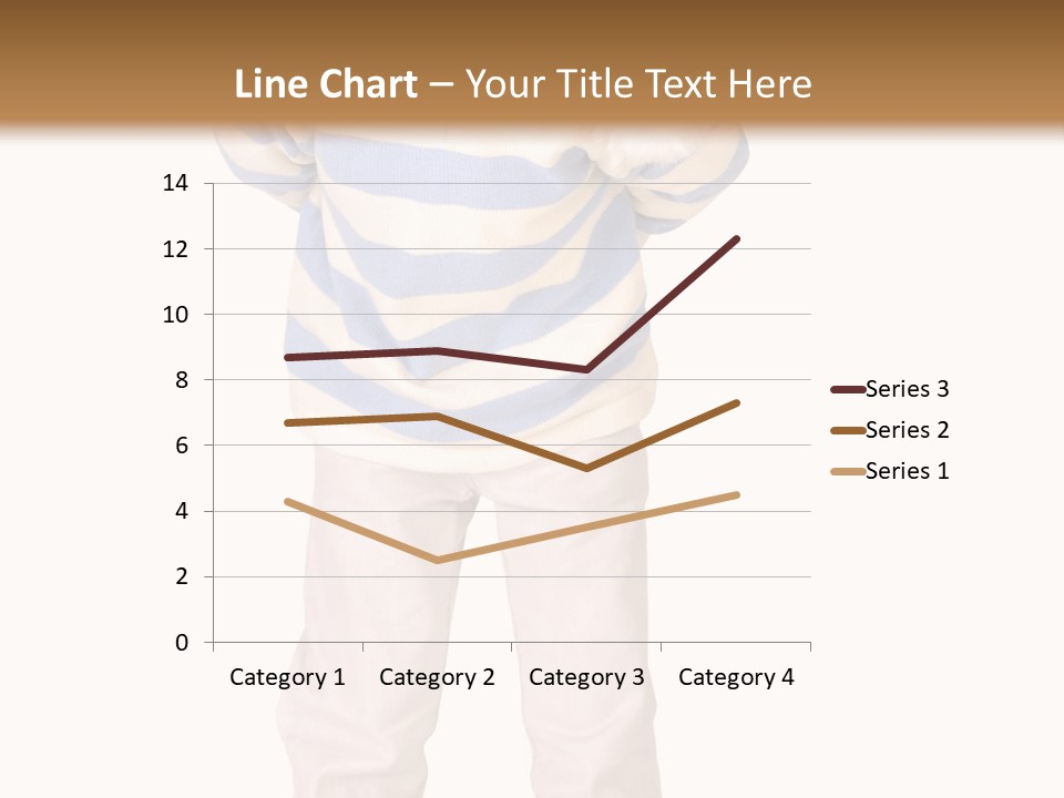 A Little Boy In A Santa Hat Is Holding A Sign PowerPoint Template