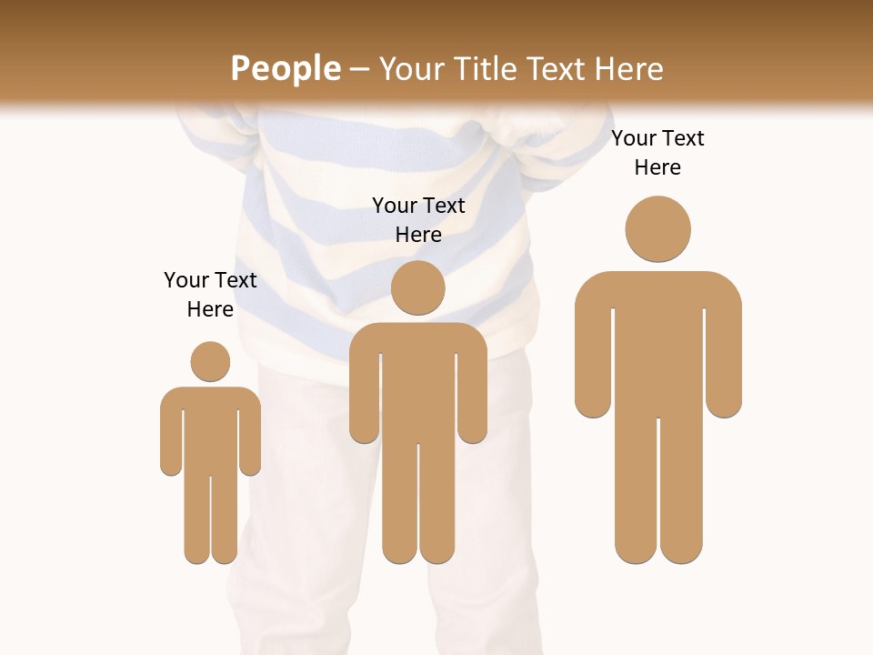 A Little Boy In A Santa Hat Is Holding A Sign PowerPoint Template