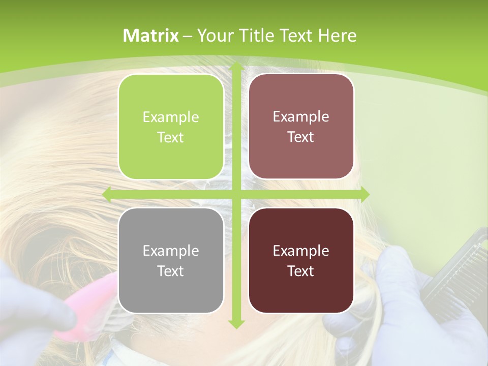 Salad Basket Healthy Eating PowerPoint Template