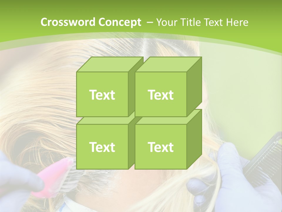 Salad Basket Healthy Eating PowerPoint Template