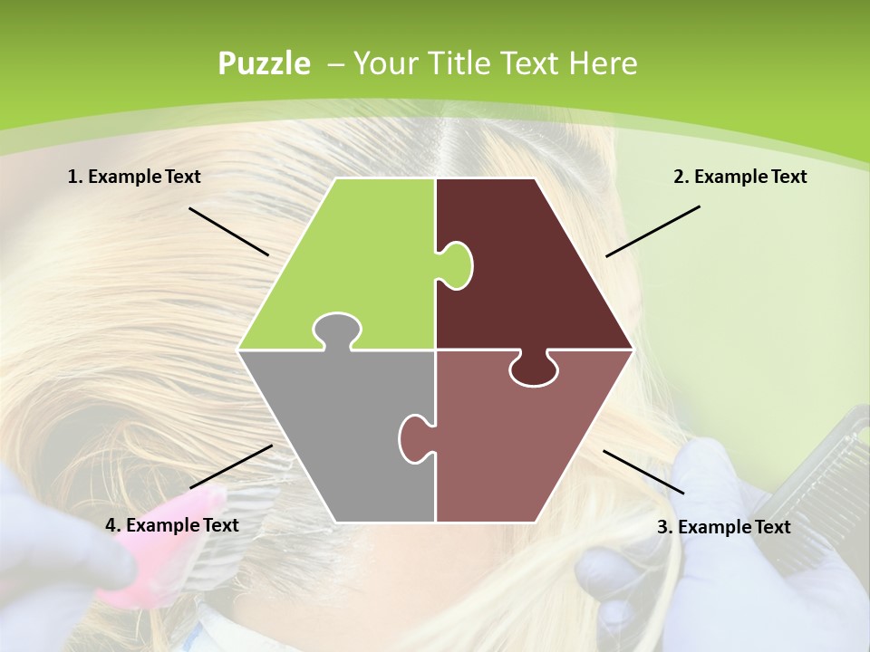 Salad Basket Healthy Eating PowerPoint Template