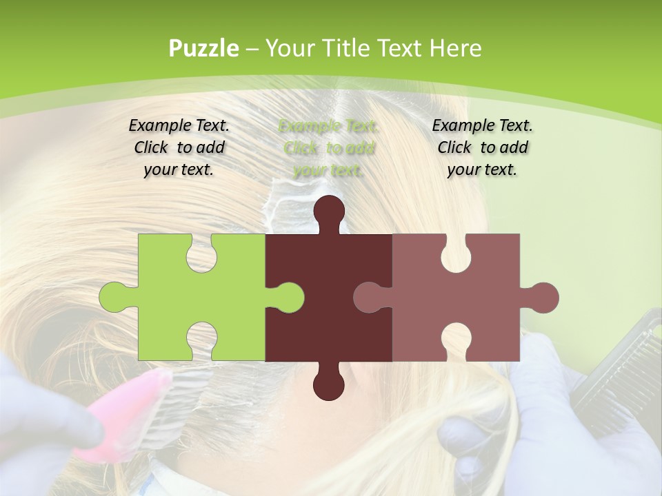 Salad Basket Healthy Eating PowerPoint Template