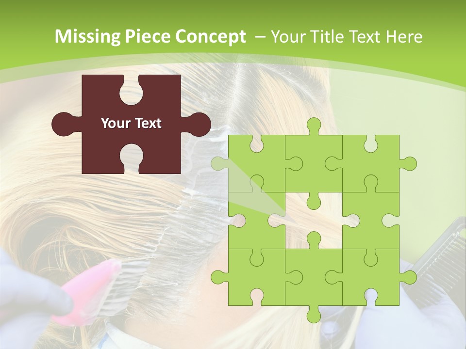 Salad Basket Healthy Eating PowerPoint Template