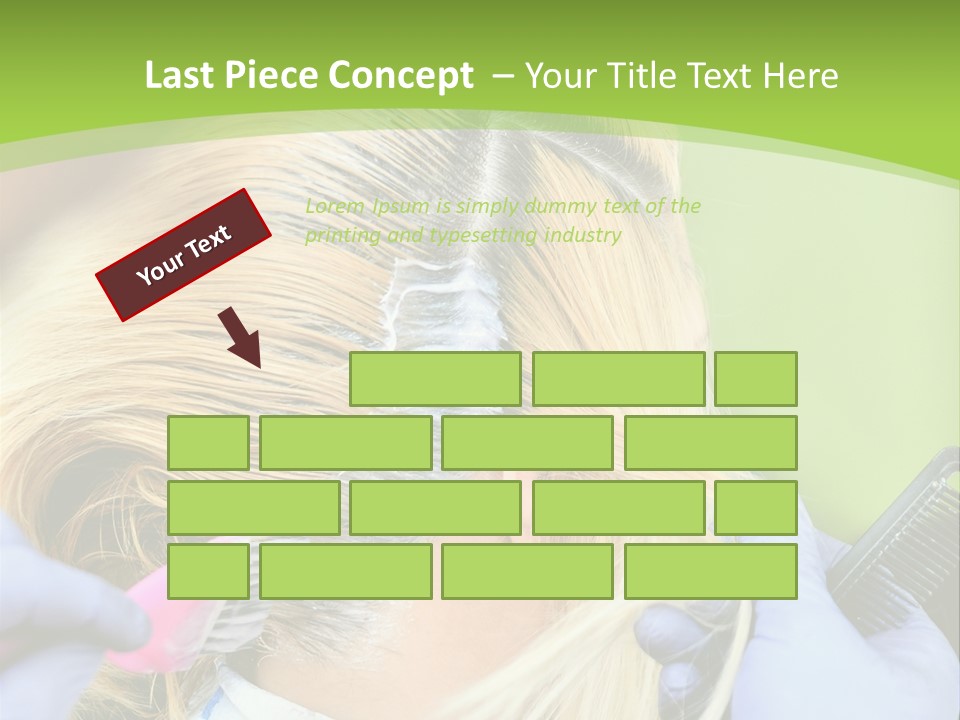 Salad Basket Healthy Eating PowerPoint Template