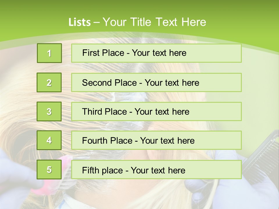 Salad Basket Healthy Eating PowerPoint Template