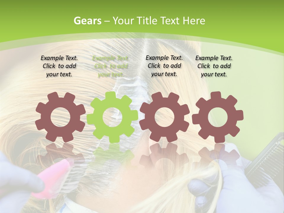 Salad Basket Healthy Eating PowerPoint Template