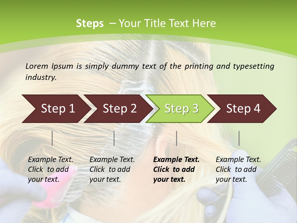 Salad Basket Healthy Eating PowerPoint Template
