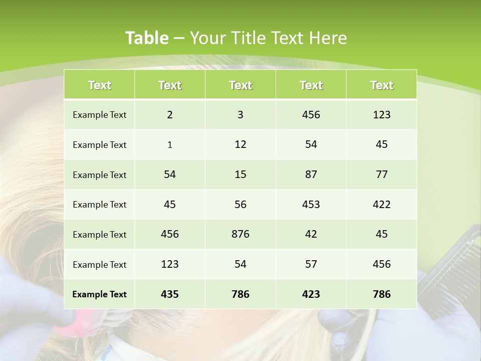 Salad Basket Healthy Eating PowerPoint Template