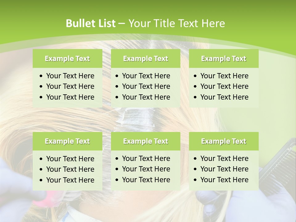 Salad Basket Healthy Eating PowerPoint Template
