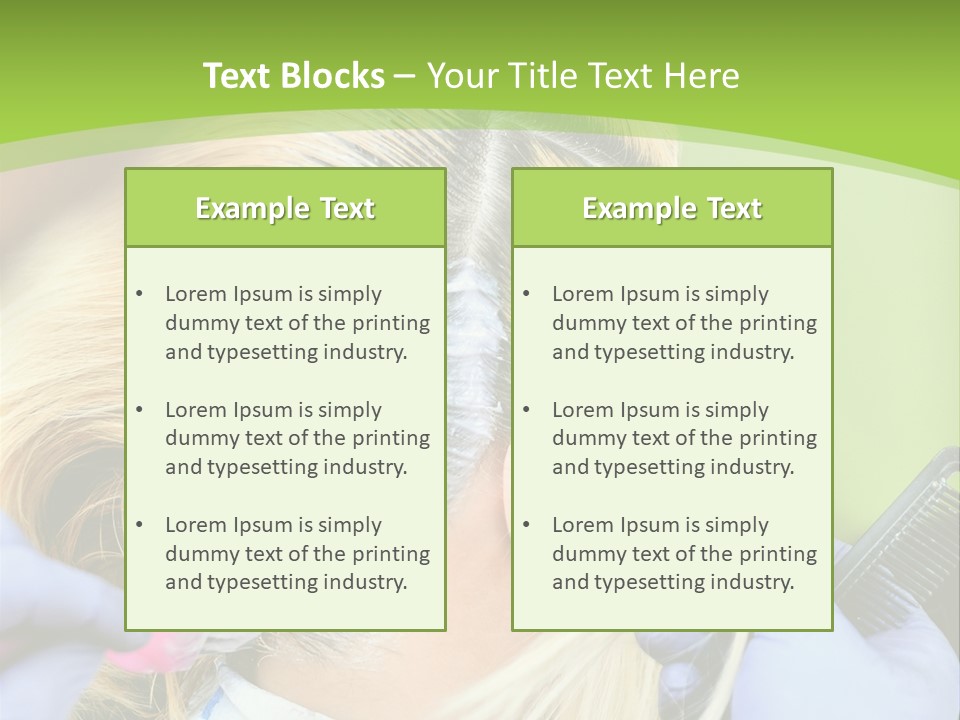 Salad Basket Healthy Eating PowerPoint Template