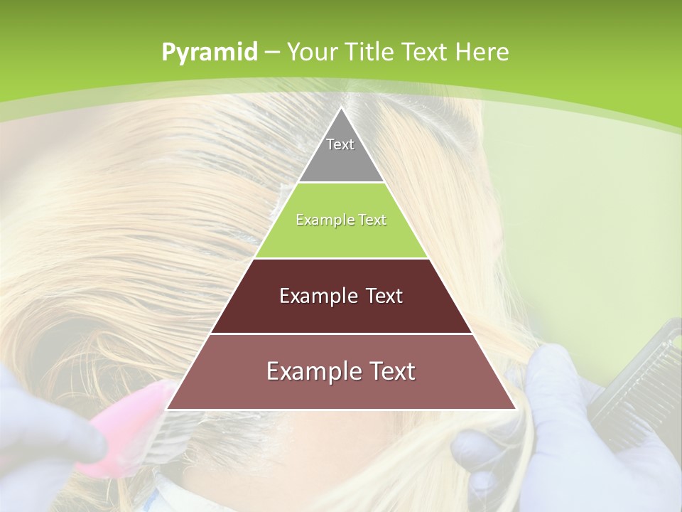 Salad Basket Healthy Eating PowerPoint Template