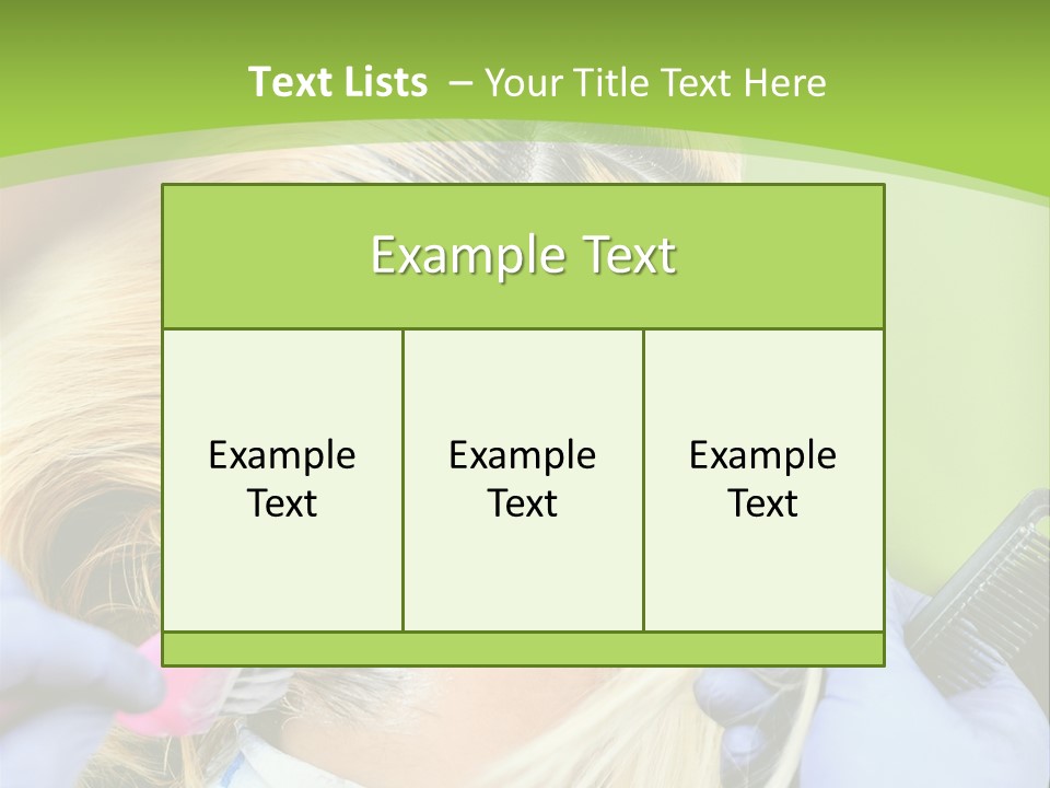 Salad Basket Healthy Eating PowerPoint Template