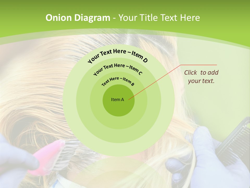 Salad Basket Healthy Eating PowerPoint Template