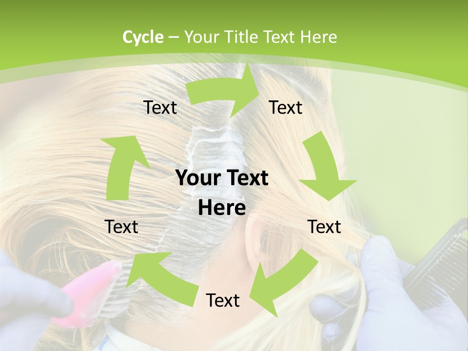 Salad Basket Healthy Eating PowerPoint Template