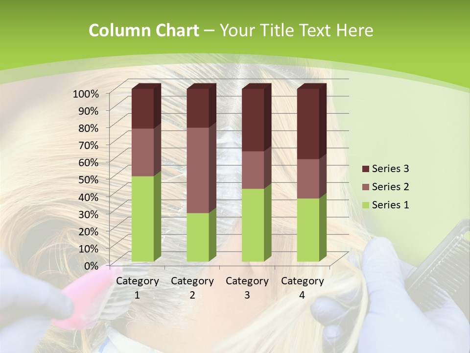 Salad Basket Healthy Eating PowerPoint Template