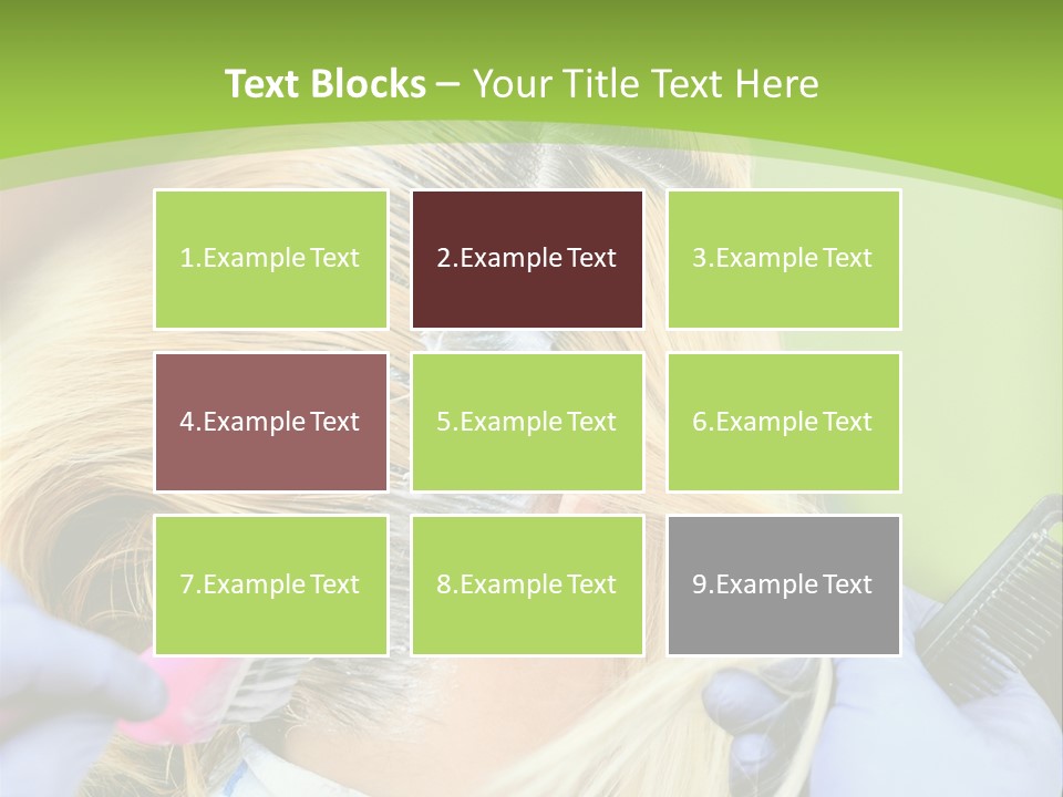 Salad Basket Healthy Eating PowerPoint Template
