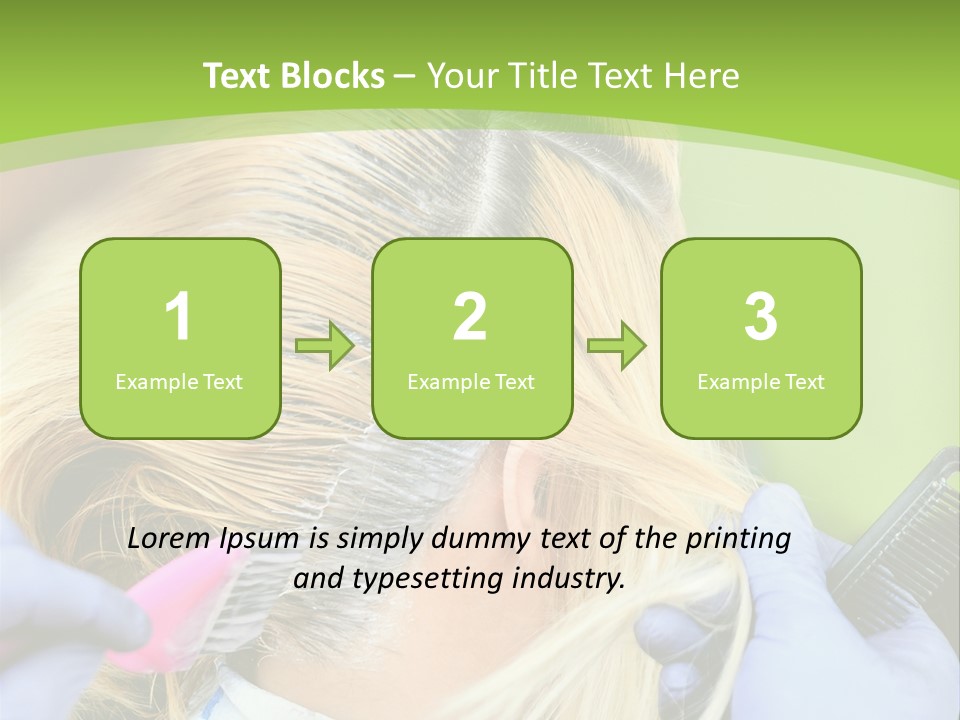 Salad Basket Healthy Eating PowerPoint Template