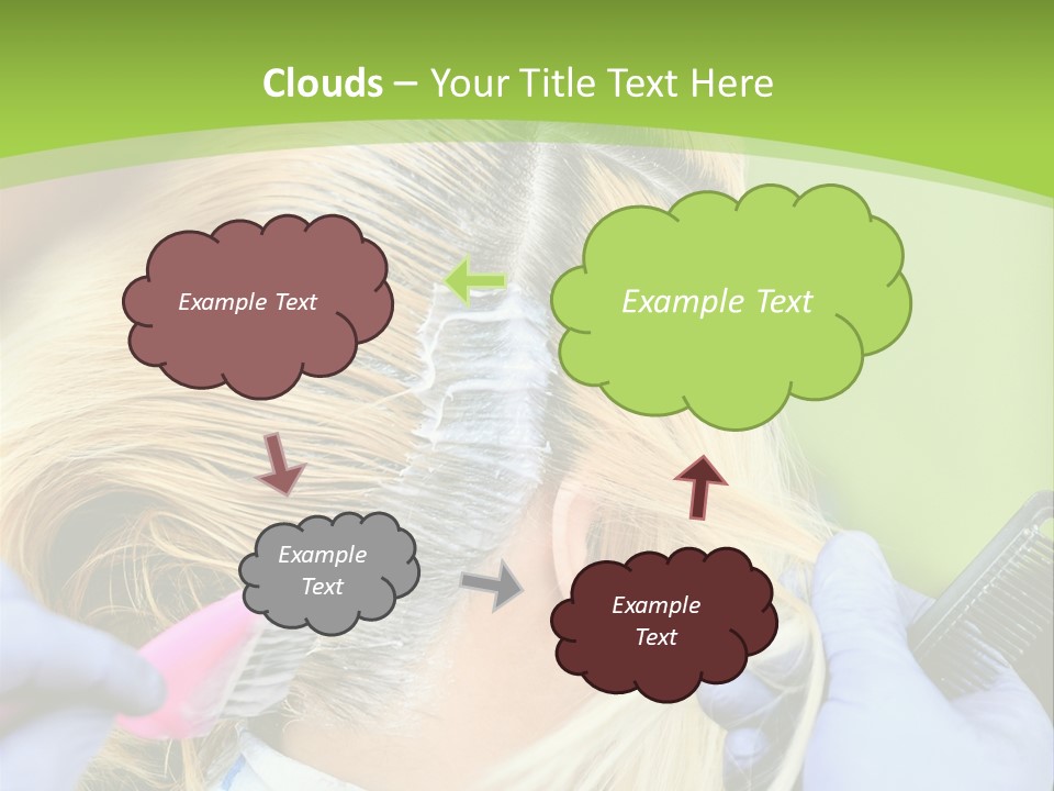 Salad Basket Healthy Eating PowerPoint Template