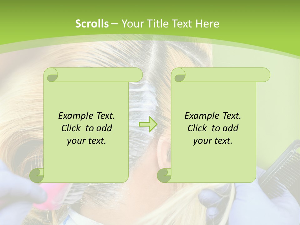 Salad Basket Healthy Eating PowerPoint Template