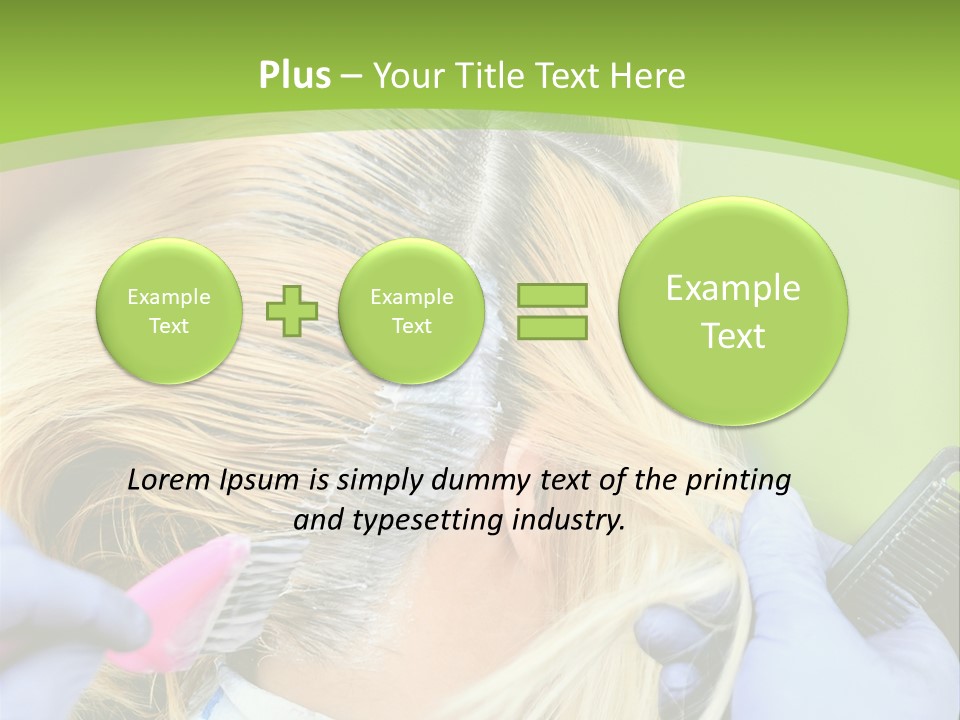 Salad Basket Healthy Eating PowerPoint Template