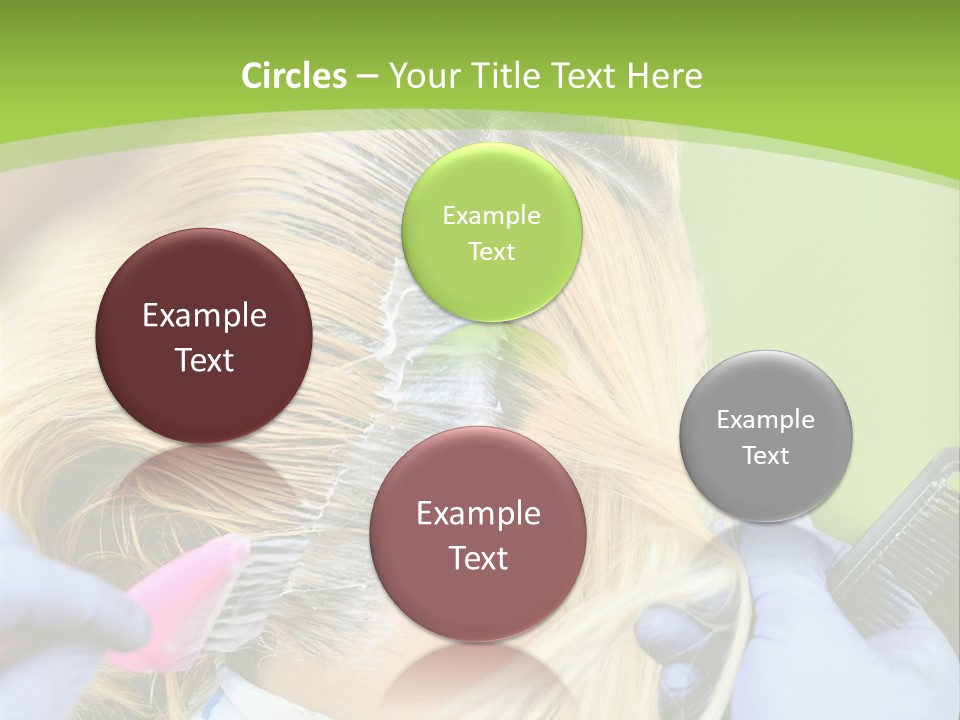 Salad Basket Healthy Eating PowerPoint Template